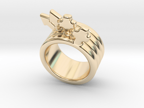 Love Forever Ring 23 - Italian Size 23 in 14K Yellow Gold