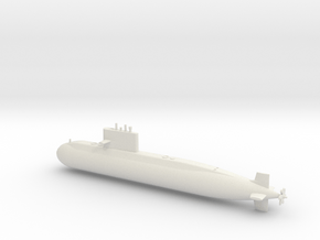 1/600 Type 039A Class Submarine in White Natural Versatile Plastic