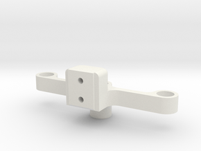 Traverse 1 in White Natural Versatile Plastic