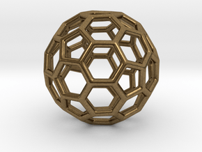 DRAW geo - sphere polygons A in Natural Bronze