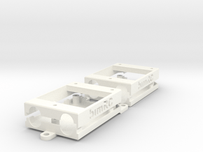 bimRC RFD900 Case Set (no screws) in White Processed Versatile Plastic