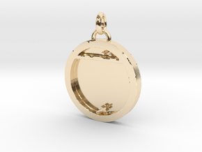 S23 XXI- To Appear Larger Than Life in 14k Gold Plated Brass