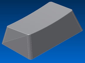 Shift Keycap (R1, 1.75x) in White Natural Versatile Plastic