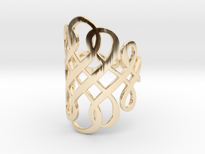 Celtic Knot Ring Size 11 in 14K Yellow Gold