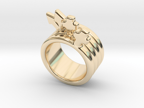Love Forever Ring 25 - Italian Size 25 in 14K Yellow Gold