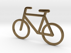 Pendant 'Little Bicycle' in Natural Bronze