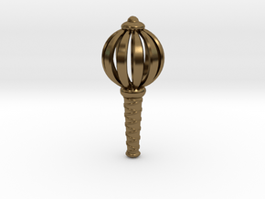 Gada (Mace) in Polished Bronze