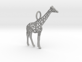 Giraffe Pendant in Aluminum