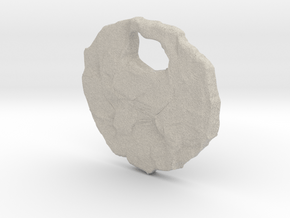Rocky pendant in Natural Sandstone