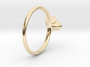 Succulent Stacking Ring No. 1 in 14K Yellow Gold: 5 / 49