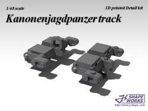 1/48 Kanonenjagdpanzer track in Smooth Fine Detail Plastic