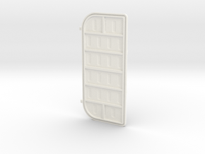 Double Door 1 Right in White Processed Versatile Plastic