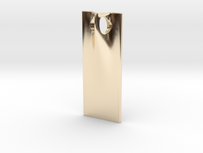 RAY 3.5cm tall in 14K Yellow Gold