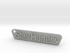 Stay Hungry Stay Foolish in Aluminum