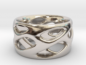 Ring Eye in Rhodium Plated Brass
