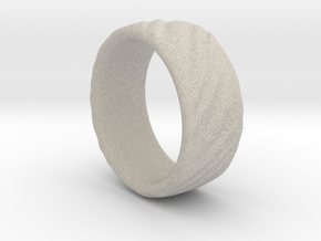 Canvas Ring - 20mm in Natural Sandstone