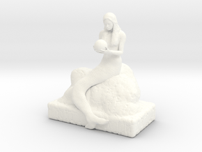 Mermaid 20160229 AS in White Processed Versatile Plastic