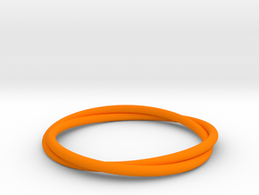 Bracelet Double in Orange Processed Versatile Plastic
