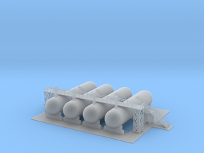 Propane Facility 2 Z Scale in Smooth Fine Detail Plastic
