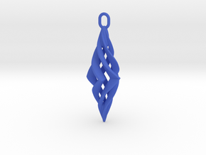 Vision Pendant (small) in Blue Processed Versatile Plastic