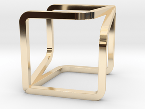 YOUCUBE Charms. Pure Elegance. in 14K Yellow Gold