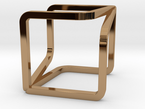 YOUCUBE Charms. Pure Elegance. in Polished Brass