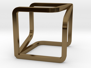 YOUCUBE Charms. Pure Elegance. in Polished Bronze