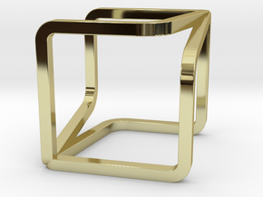 YOUCUBE Charms. Pure Elegance. in 18k Gold Plated Brass