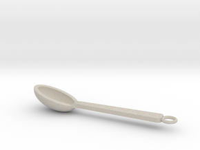 Spoon Pendant in Natural Sandstone
