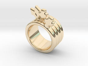 Love Forever Ring 31 - Italian Size 31 in 14K Yellow Gold