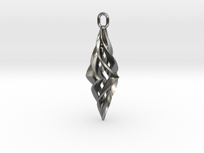 Vision Pendant (small) in Polished Silver