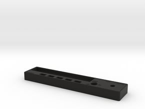 KR87 ADF Faceplate in Black Natural Versatile Plastic