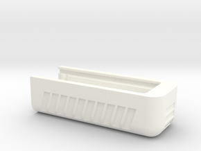 USP Battery Drawer in White Processed Versatile Plastic