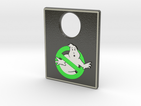 Pinball Plunger Plate - Spooky 2 in Glossy Full Color Sandstone