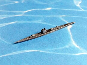 German Submarine Cruiser Type XIb 1/1250 in White Natural Versatile Plastic