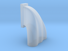 1/43 3 Eq Hole Inj Hat For 14-71 Kobelco Blower in Smooth Fine Detail Plastic