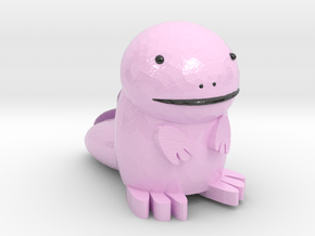 Shiny Quagsire in Glossy Full Color Sandstone
