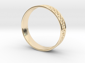 Ornamental Ring in 14K Yellow Gold