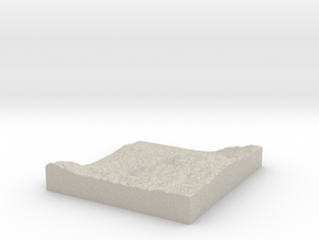 Model of Rockbrook Camp in Natural Sandstone