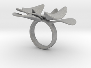 Petals ring - 20 mm in Aluminum