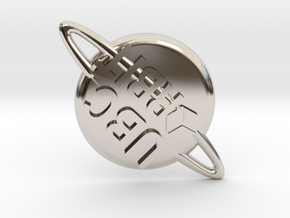 Orbit pin 2 in Platinum