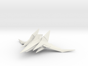Arwing for X-wing TMG in White Natural Versatile Plastic