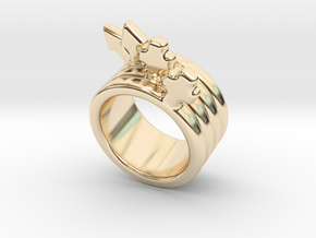 Love Forever Ring 33 - Italian Size 33 in 14K Yellow Gold