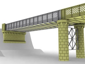 NV6M01 Modular metallic viaduct 3 in Tan Fine Detail Plastic