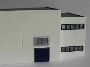 N Scale Vents 10pc in Smooth Fine Detail Plastic