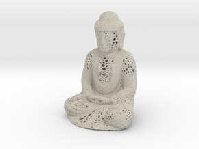 Full Buddha For Shapeways in Natural Sandstone