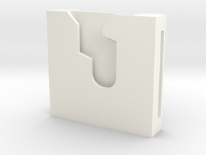Lightsaber Speed Clip 1.5" in White Processed Versatile Plastic