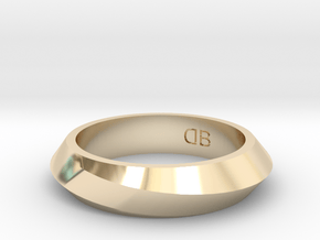 Infinity Ring - Size 8 in 14K Yellow Gold