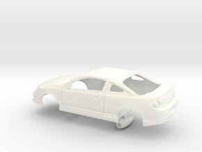 1/25 Scale Cobalt SS Detached Hood Scoop in White Processed Versatile Plastic