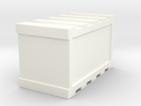 De Agostini Smaller cargo bay Crate  in White Processed Versatile Plastic